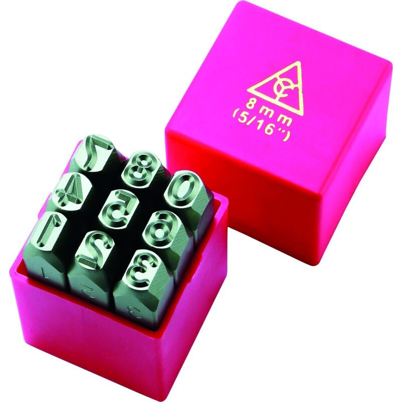 Drakkar Equipement - chiffres a frapper 8 mm (5/16') drakkar tools - 17289