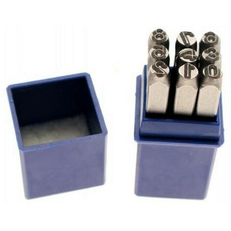 CHIFFRES A FRAPPER PRO 8 mm - 9 POINÇONS