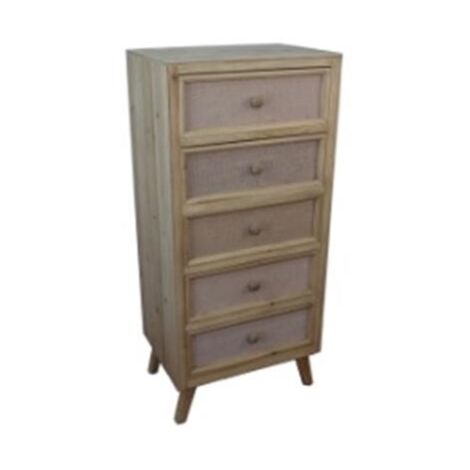Chifonier Abeto Lino 48X35X105