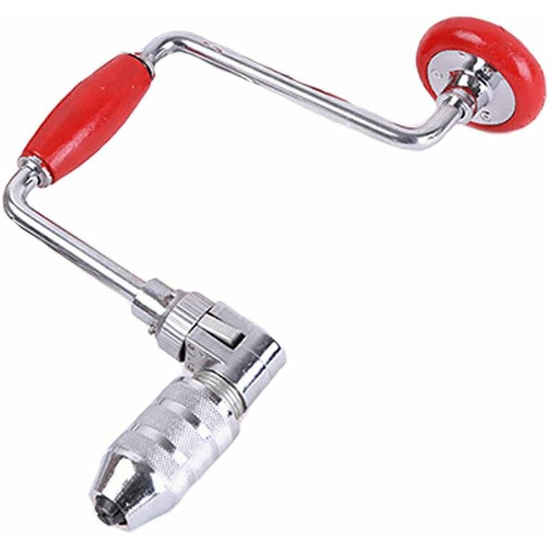 Chignole À Manivelle Vilebrequin,Perceuse À Main Perceuse À Manivelle Manuelle Avec Un Peu,Attache De Charpentier Pour Acrylique En Plastique En