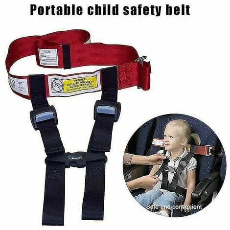KARTOKNER Child Safety Airplane Travel Harness Safety Care Harness Restraint System Belt