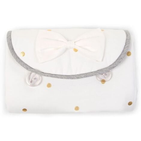 CHILDHOME Changing Mat Angel Jersey Gold Dots
