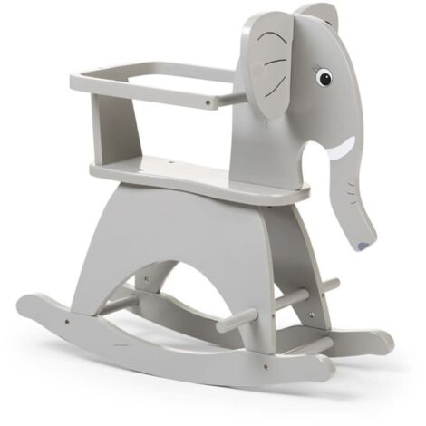 CHILDHOME Éléphant à bascule Gris CWRELPH