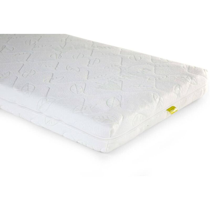 Matratze Duo Kokos Natural Safe Sleeper 120x60x12 cm - Weiß - Childhome