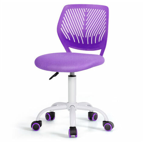Children Study Chair Ergonomic Comfortable Armless Desk Chair