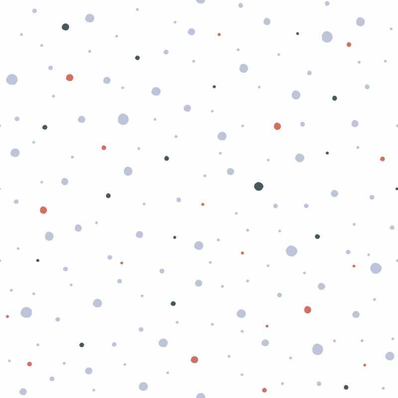Profhome - Children Wallpaper Wall 381164 Non-woven Wallpaper Slightly Textured With Pattern For Kids Matt Grey White Red 5.33 M2 (57 Ft2)