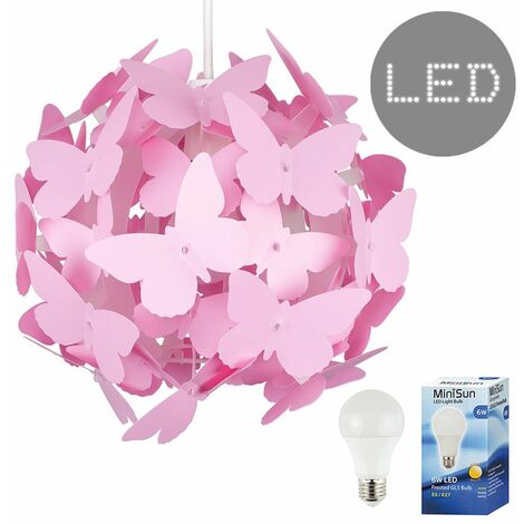 childrens pink light shade