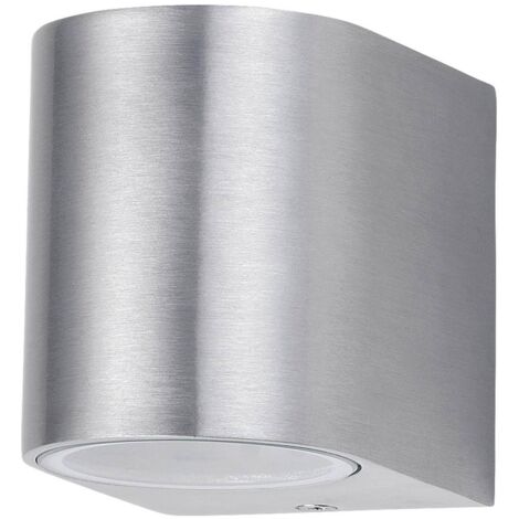 CHILE, OUTDOOR WALL LAMP,DOWN LIGHTS, WITHOUT BULB, BRUSHED