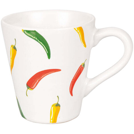CHILI MULTICOLOR SET 6 TAZZINE CAFFE'