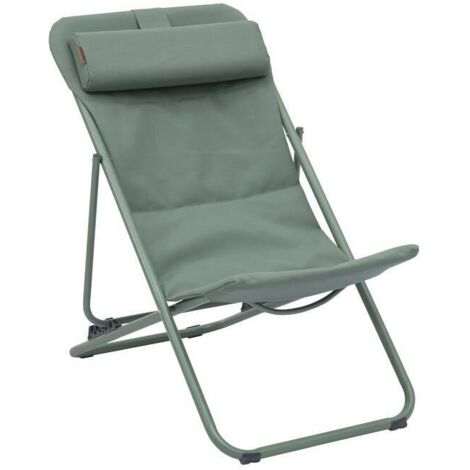 Chilienne de jardin empilable pliable Mirael vert laurier - Hespéride