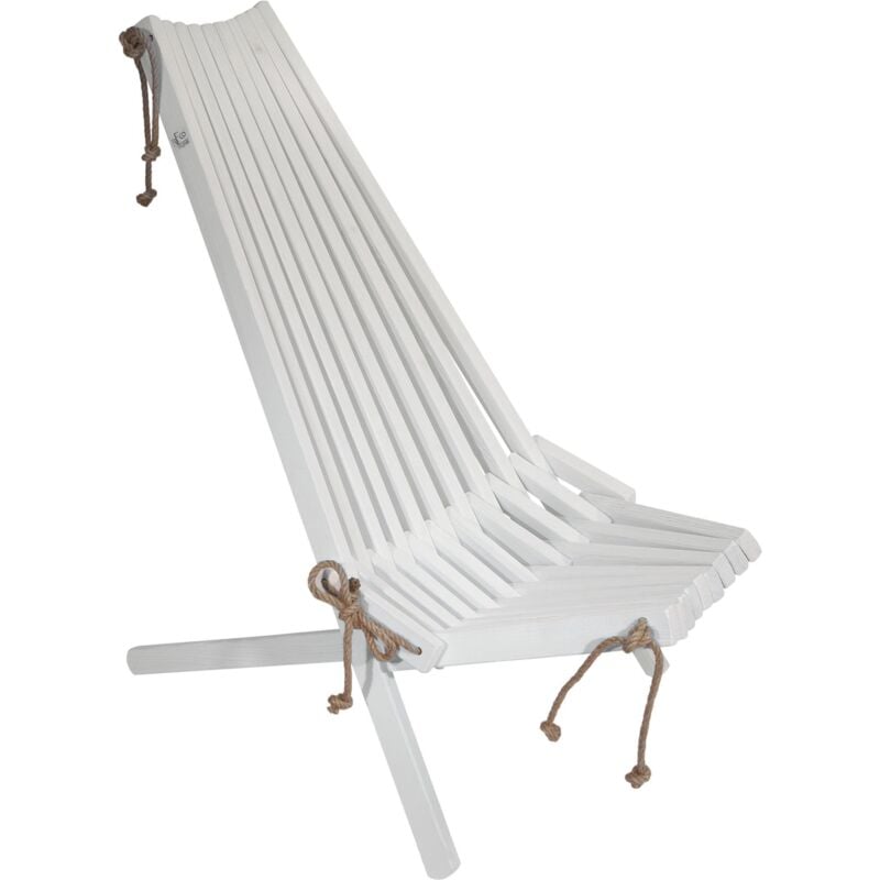 Chilienne en bois EcoChair Pin blanc