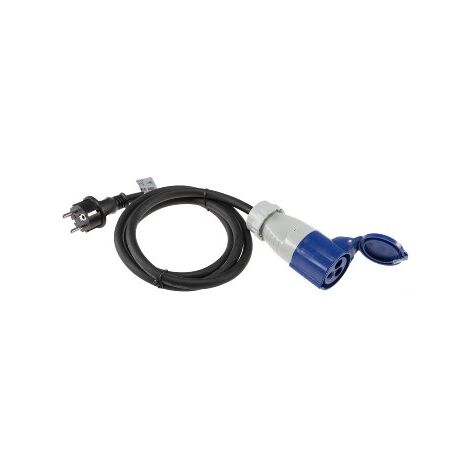 CHILITEC CEE-Adapter 23362, 1,50 m, CEE auf Schutzkontaktstecker