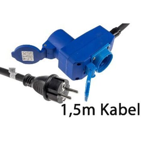 CHILITEC CEE-Adapter 23915 1,5 m, CEE auf Schutzkontaktstecker