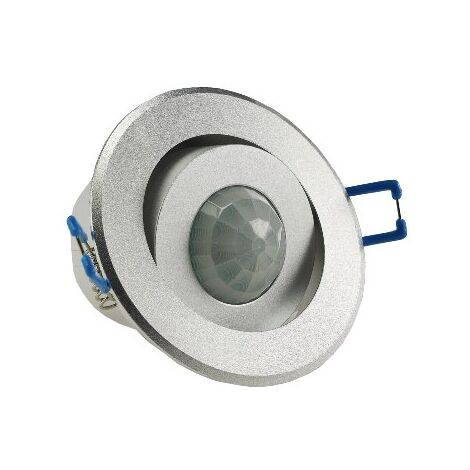 CHILITEC Decken Einbau Bewegungsmelder 360° Alu, schwenkbar
