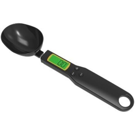 CHILITEC Digitale Löffelwaage CT LW-500, 1...500 g, 0,1 g genau, schwarz