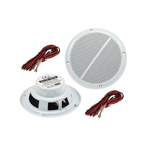 CHILITEC Einbaulautsprecher CT-65, für Außen, Wasserfest, 100 W, 2 Stück