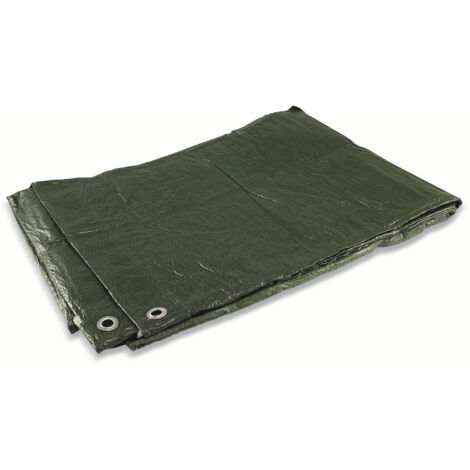 CHILITEC Gewebeplane, 120gr/m², grün, 3x4m, mit Ösen
