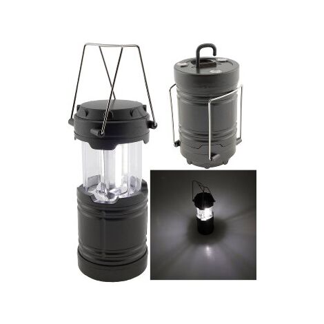ChiliTec LED Camping Laterne, 18cm, 3xAA Mignon