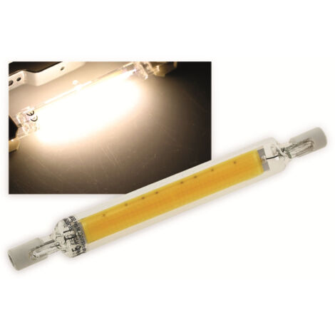 CHILITEC LED-Lampe R7s, EEK: E, 8 W, 950 lm, 4200 K, neutralweiß, COB, 118 mm