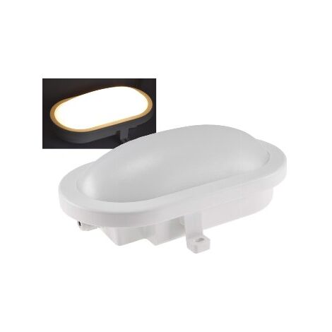 ChiliTec LED Oval-Armatur Feuchtraumleuchte IP44 12W 960lm
