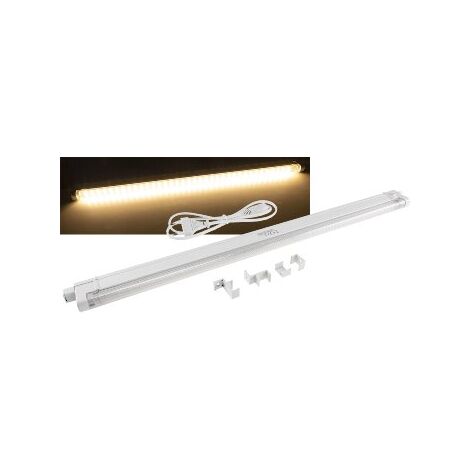 ChiliTec LED Unterbau Küchenleuchte 60cm 8Watt Verlängerbar Warmweiß