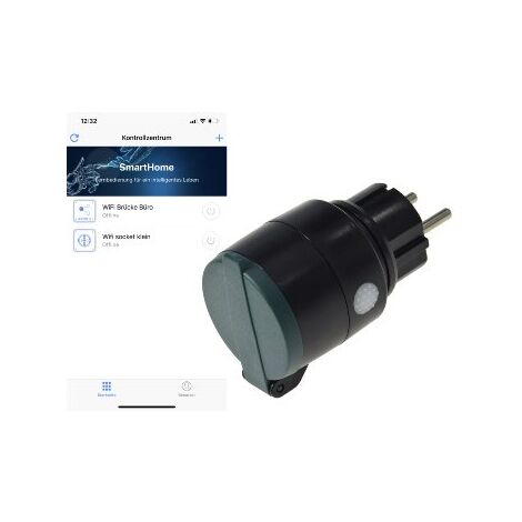 ChiliTec Outdoor Wifi Steckdose IP44 Aussensteckdose WLAN App
