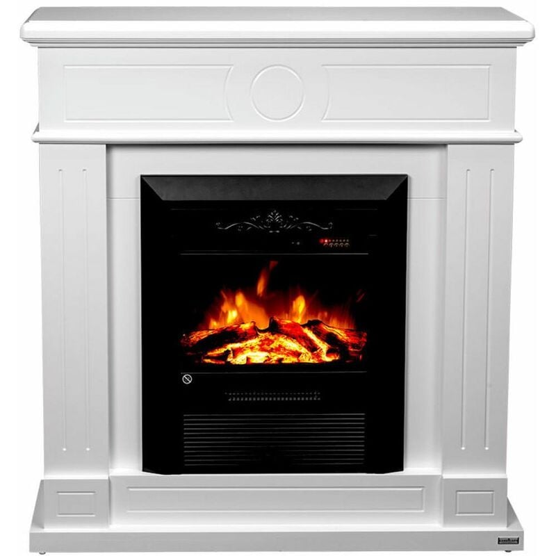 

Chimenea con marco Bianca Ares cm 103x99x26 GLOW-FIRE ARES