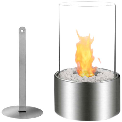 Chimenea de bioetanhol cilíndrica