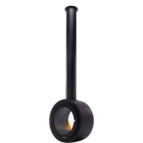 Chimenea de etanol de techo con diseño circular