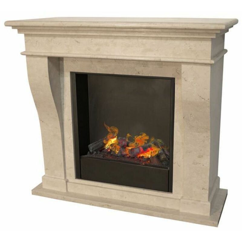 

Chimenea de piedra sin calefacción cm 120x54x111,1 KRETA-CASSETTE600 - Xaralyn