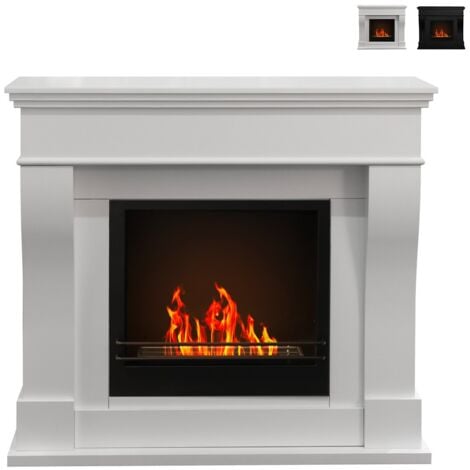 Chimenea de bioetanol UDINE 2.5 kw blanco