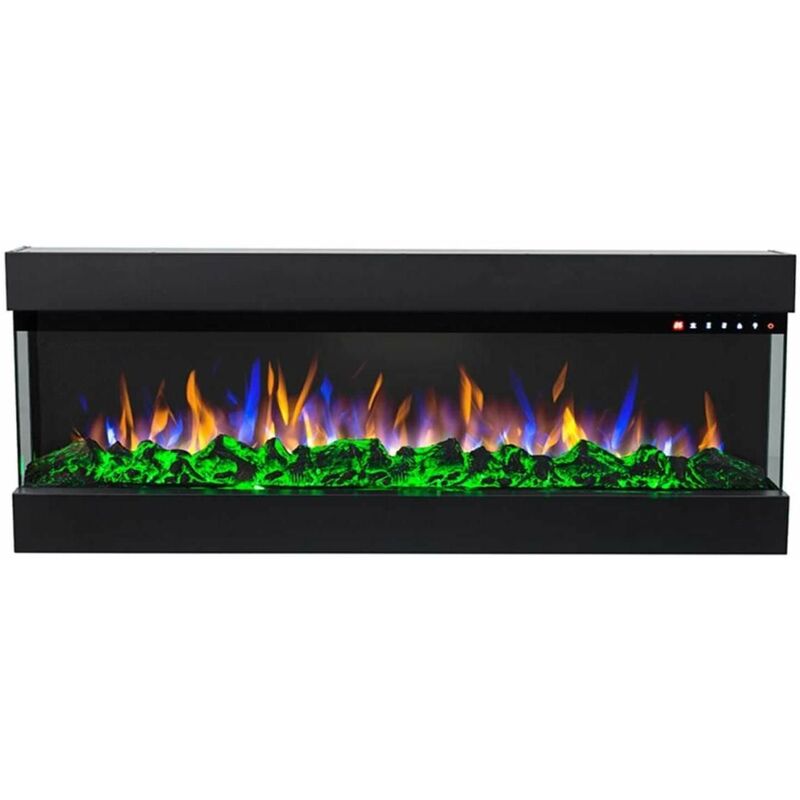 

Chimenea eléctrica para el salón cm 48,4x20x93 GLOW-FIRE INSERT-36