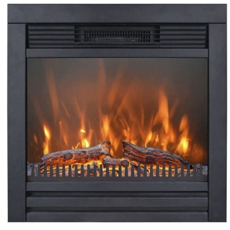 

Chimenea eléctrica empotrada Lucius cm 62x19,5x61 LUCIUS - Negro - Xaralyn