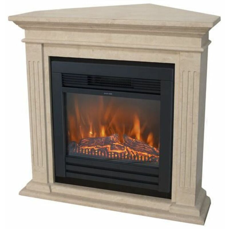 

Chimenea empotrada cm 98x68,5x95 CADIZCORNER-LUCIUS - Blanco - Xaralyn