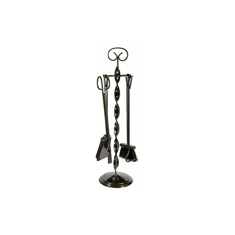 

Planeta Huerto - 9310R149 - Soporte de hierro para cuatro accesorios de chimenea