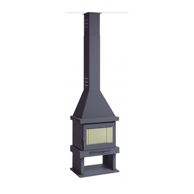 

Chimenea Leña con Turbina Tangencial FM Modelo C-300 T