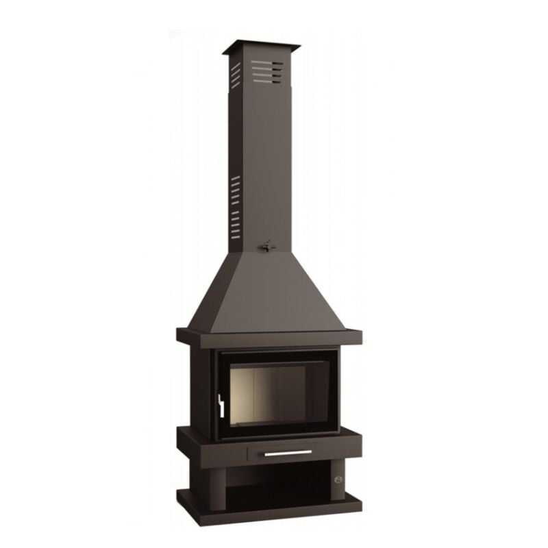 

Fm Biomasa - Chimenea Leña FM Modelo C-200 K Cristal Serigrafiado