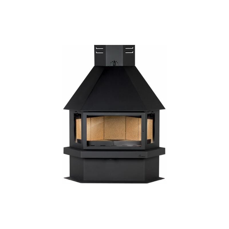 Chimenea metalica de leña Lacunza modelo cm 300R