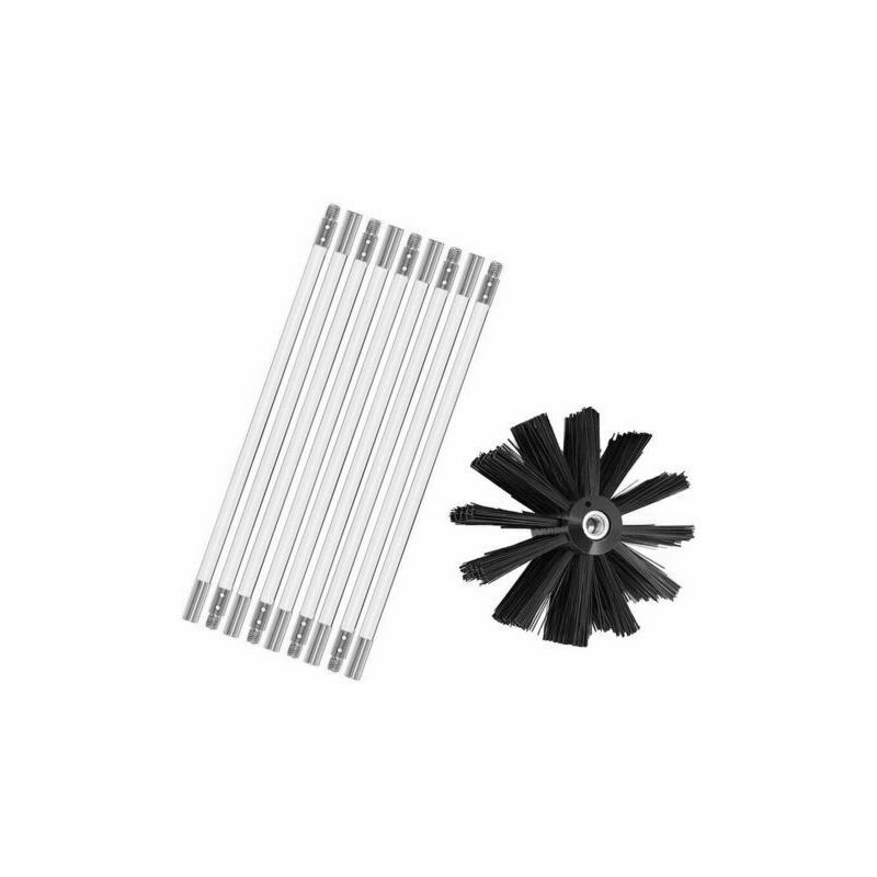 Image of Chimney Sweeping Kit, Chimney Cleaning Tool&hellip;