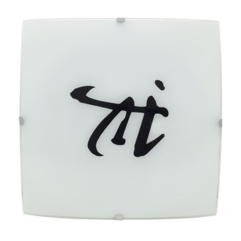 China Deckenleuchte 2xe27 white 30x30