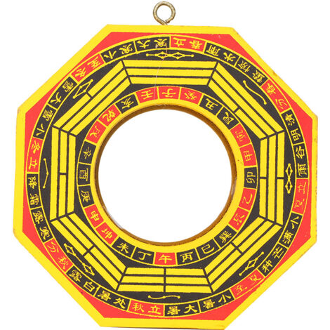 Chinesischer Feng-Shui-Bagua-Spiegel (konkav/konvex) für Zuhause und Geschäft – Glücksbringer