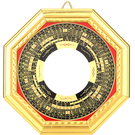 Chinesischer Feng-Shui-Bagua-Spiegel (konkav/konvex) für Zuhause und Geschäft, Glücksbringer