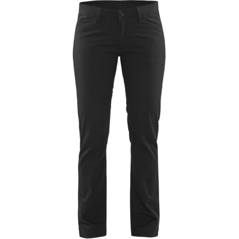 Chino de travail stretch 2D femme 7165 - Noir 2XL - FR(50) - SE(C48) - Standards