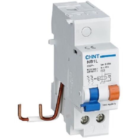 Chint nb1l-40/2p-ac30 -blocco differenziale accoppiabile 2p 40a 30ma tipo ac 198374