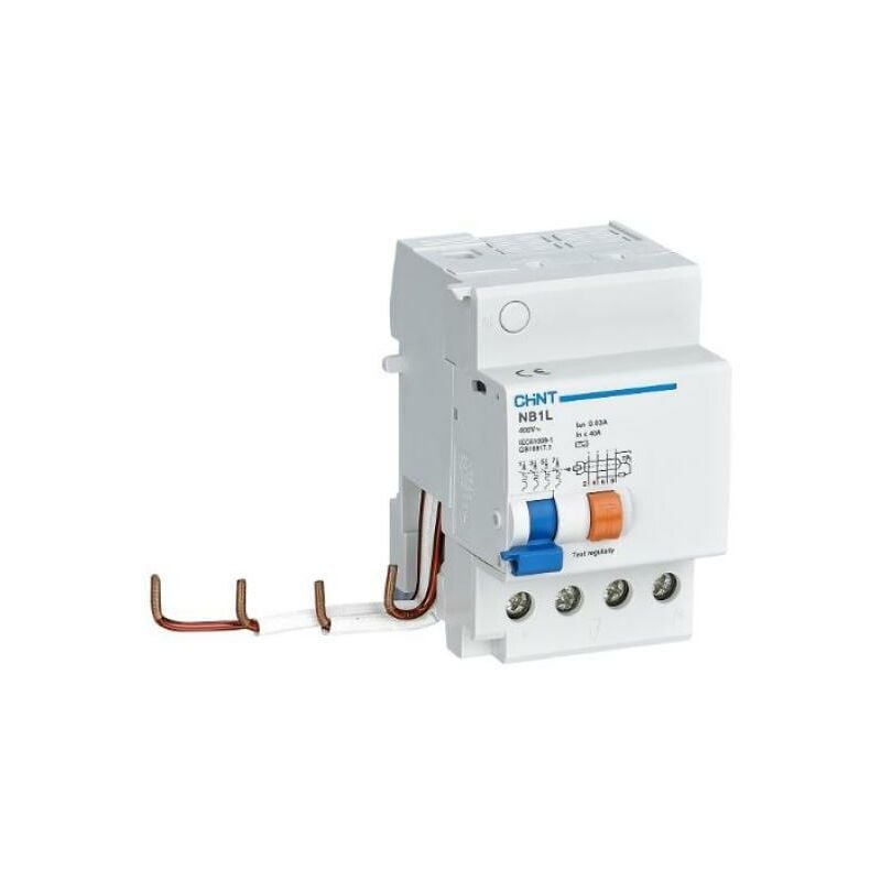 Chint - nb1l-63 4p 40/63a 300ma verrouillage différentiel couplé de type as - 51643