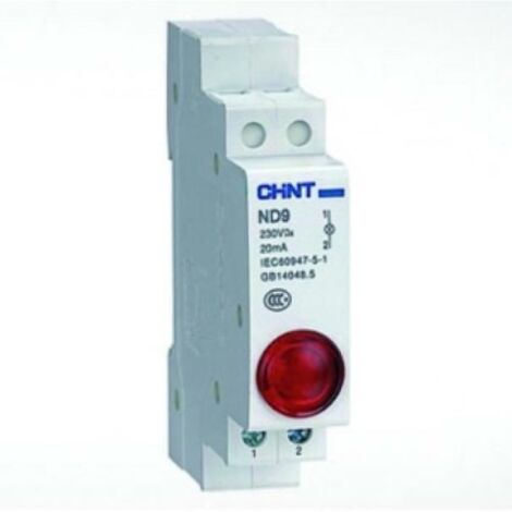 Chint nd9-r230 - indicatore spia led modulare  115-2 594113