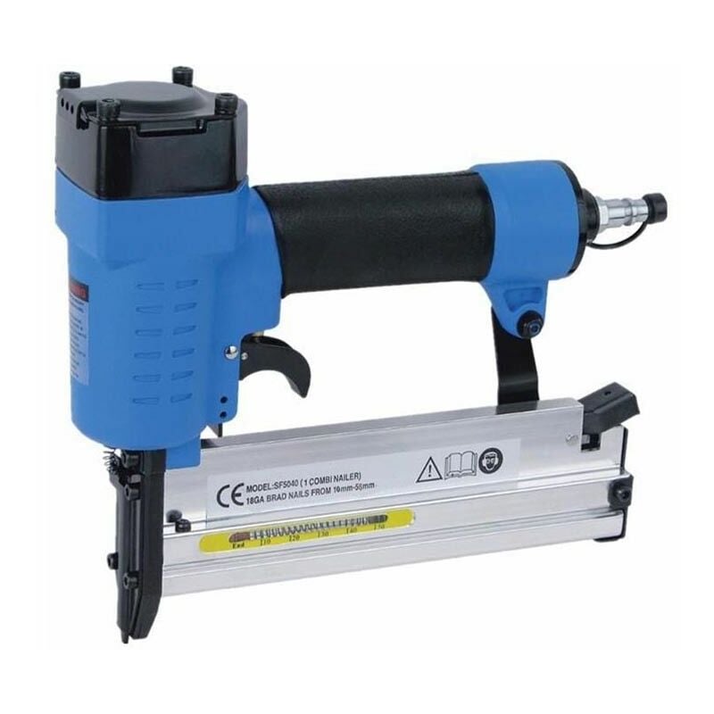 Image of Tools - Chiodatrice Aria Compressa Pistola Sparachiodi x Compressore Mis Chiodi 10-50mm