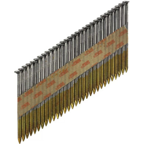 Chiodi a nastro in carta ondulata D34 zincati - Ø 2,8 X 50 mm - Confezione da 2000 - SENCO - GE51AXBKR