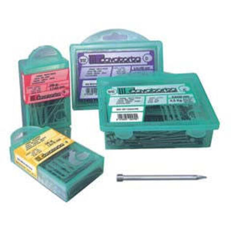 Chiodi Acciaio Testa Gruppino Bricoline - ø mm. 1,5 - 25 gr.1000