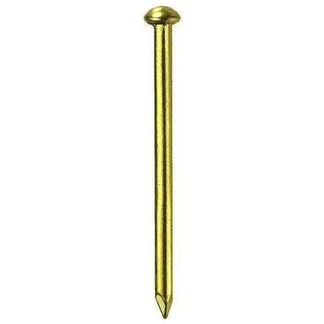 Chiodi testa bombata Masidef ottone Ø 2,0 x 20 mm 50 gr